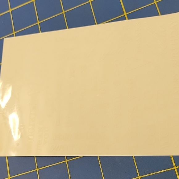 Paper Crafts Scrapbook Rub On Lot of 7 packages New - Picture 6 of 8